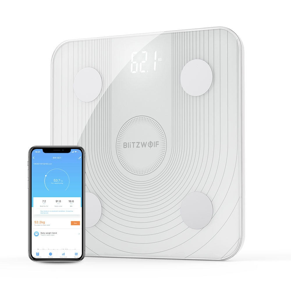 Cantar corporal Smart BlitzWolf Body Fat