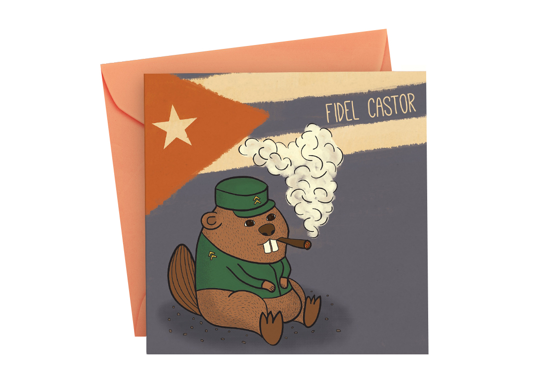 Felicitare Fidel Castor