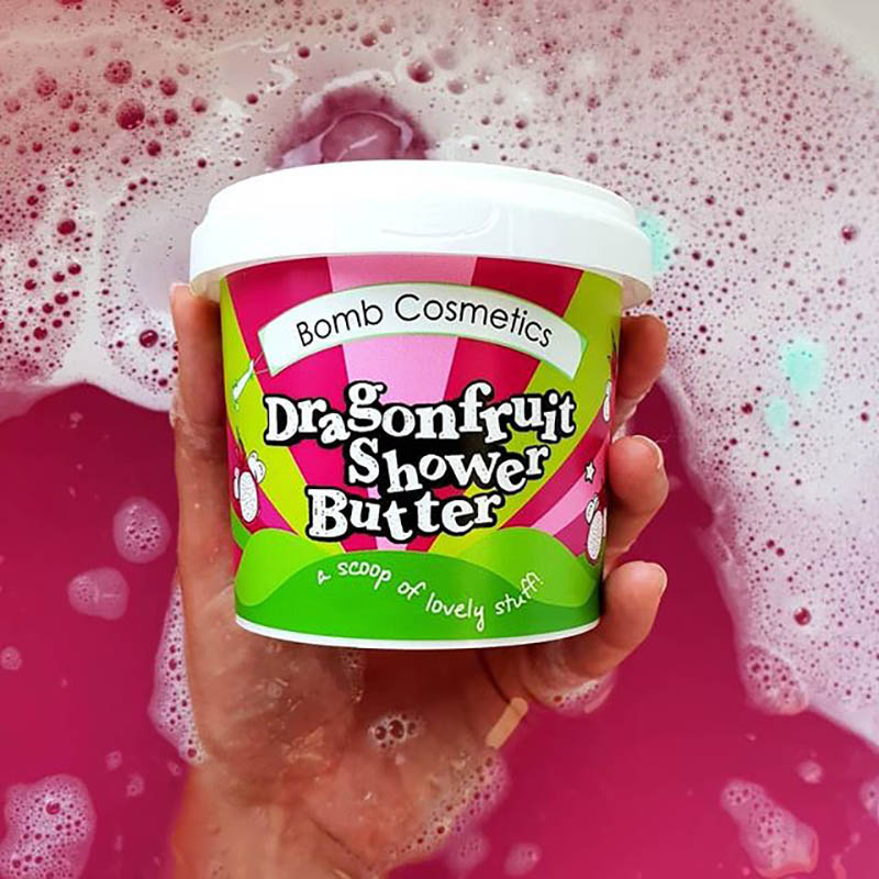 Unt de corp pentru dus Dragonfruit  Papaya Bomb Cosmetics